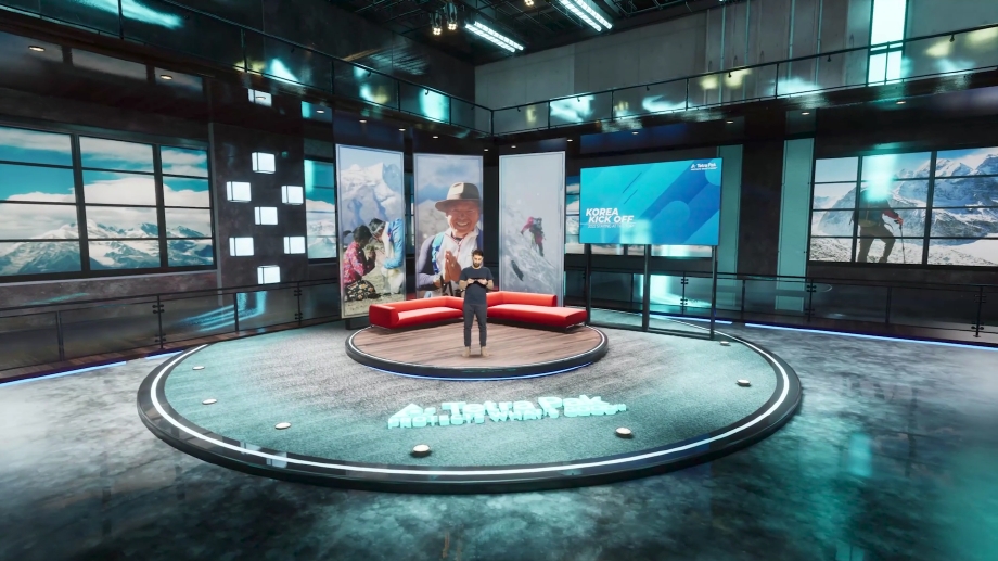 [테트라팩] KOREA KICK OFF 산악인 엄홍길 강연 무대